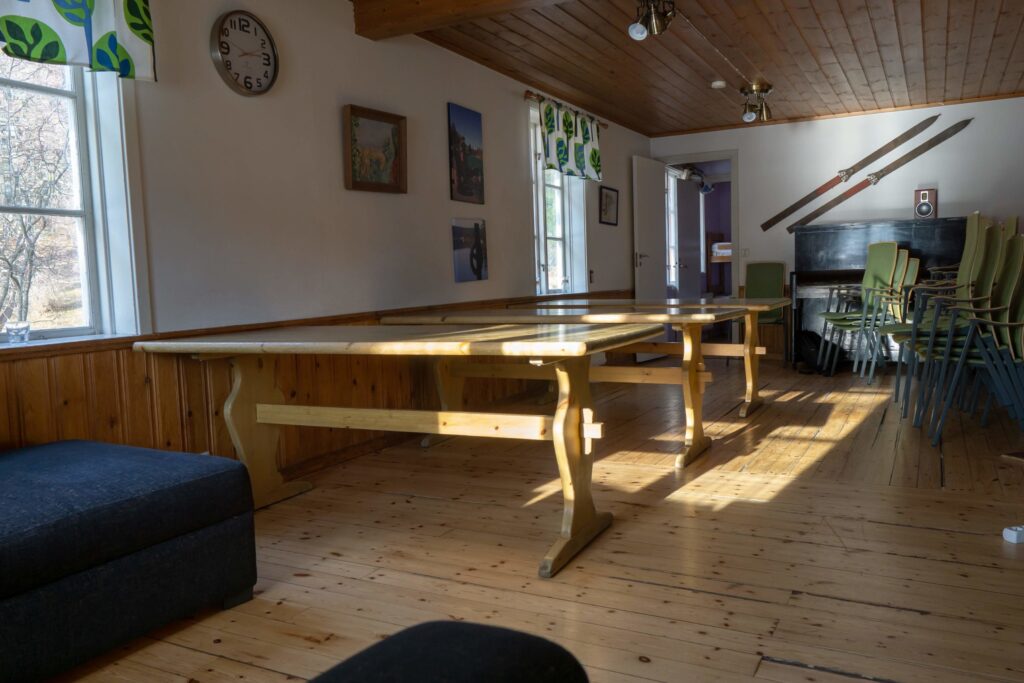 Storstugans matsal/vardagsrum.