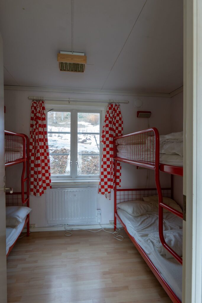 Sjöstugans sovrum.